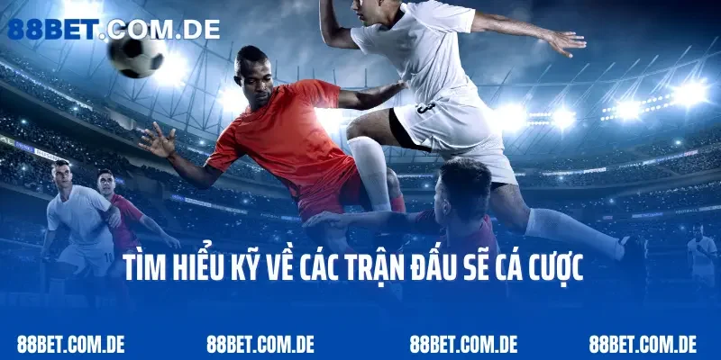 Tìm hiểu kỹ về các trận đấu sẽ cá cược